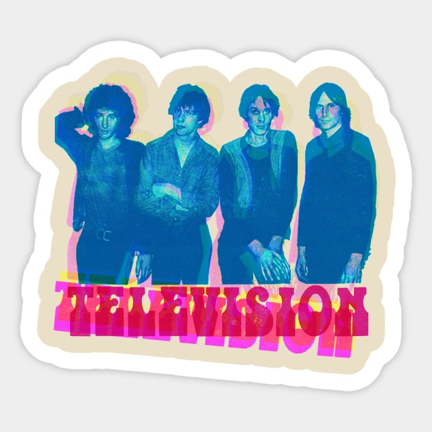 Television (band) Sticker by HAPPY TRIP PRESS